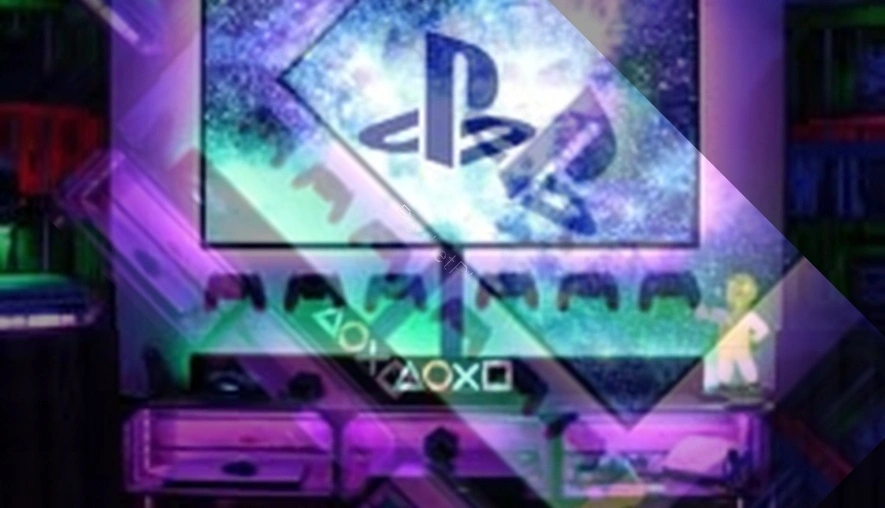 PlayStation gaming setup professional image